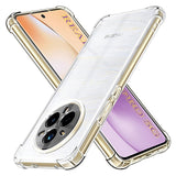 Husa de protectie Techsuit Shockproof Clear Silicone compatibil cu Realme 14 Pro, Transparent