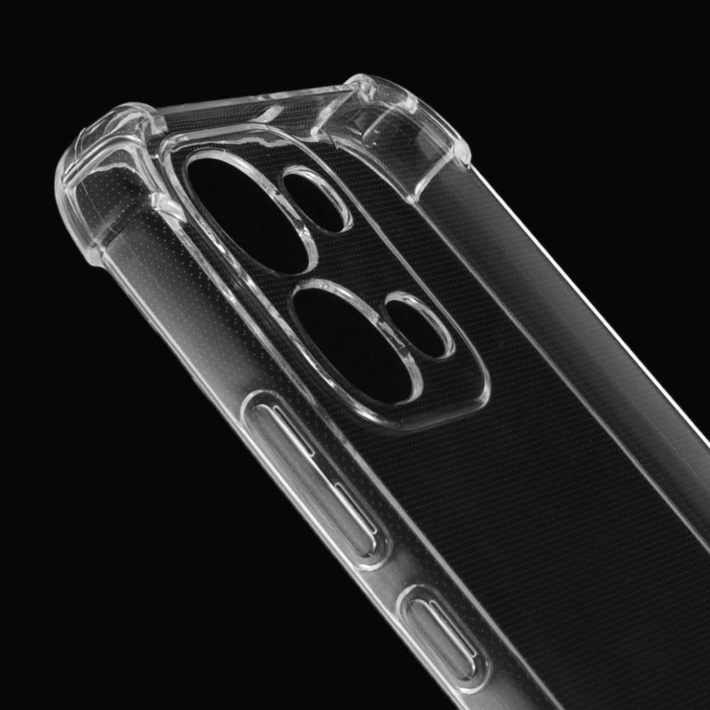 Husa de protectie Techsuit Shockproof Clear Silicone compatibil cu Oppo A6 Pro 4G / A6 Pro 5G, Transparent