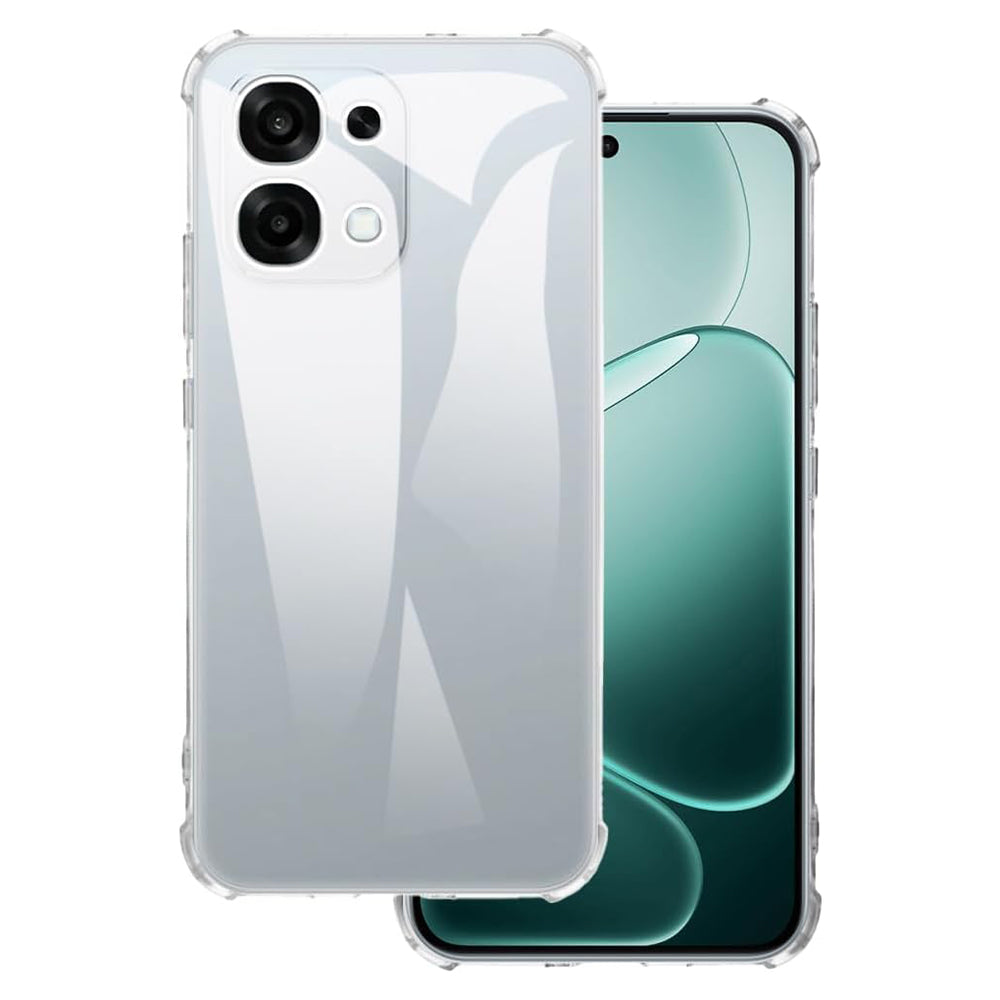 Husa de protectie Techsuit Shockproof Clear Silicone compatibil cu Oppo A6 Pro 4G / A6 Pro 5G, Transparent
