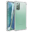 Husa de protectie Techsuit Shockproof Clear Silicone compatibil cu Samsung Galaxy Note 20 4G / Note 20 5G, Transparent