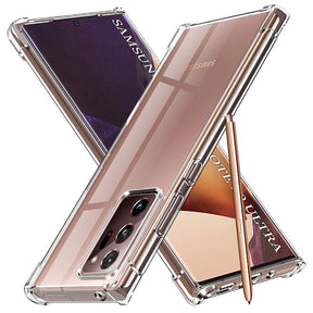 Husa de protectie Techsuit Shockproof Clear Silicone compatibil cu Samsung Galaxy Note 20 Ultra 4G / Note 20 Ultra 5G, Transparent
