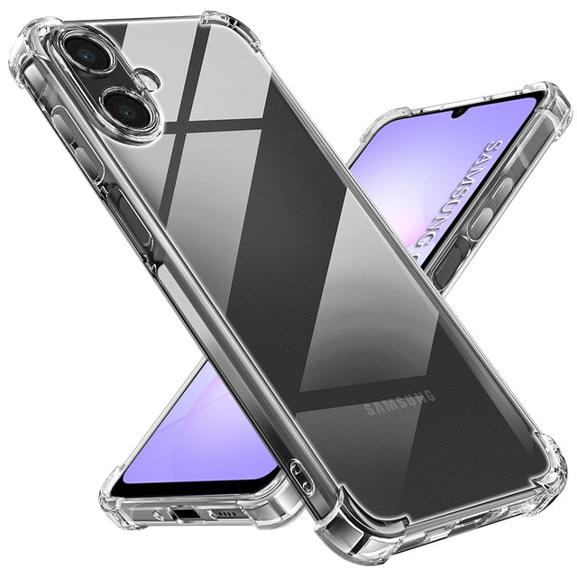 Husa de protectie Techsuit Shockproof Clear Silicone compatibil cu Samsung Galaxy A07 4G, Transparent