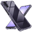 Husa de protectie Techsuit Shockproof Clear Silicone compatibil cu Samsung Galaxy A07 4G, Negru Fumuriu
