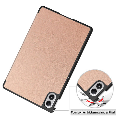 Husa de protectie tableta Techsuit FoldPro compatibil cu Xiaomi Redmi Pad 2 Pro, Roz Auriu