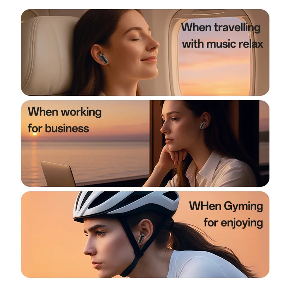Casti Yesido (TWS38), Track System Stereo, Microphone, Bluetooth 5.4, In-ear Design, 250mAh, Alb