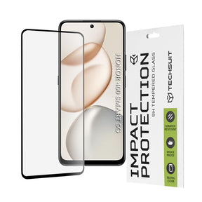 Folie de protectie Techsuit 111D Full Cover / Full Glue Glass compatibil cu Honor 400 Smart 5G / 400 Smart 4G / 200 Smart / 90 Smart / X7d 4G / X7b 4G / X7b 5G / X7c, Negru