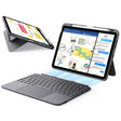 Husa de protectie tableta ESR Flex Keyboard Case compatibil cu iPad Air 4 (2020) / Air 5 (2022) / Air 11 (2024) / Air 11 (2025) / Air 11 (2026), Gri Inchis