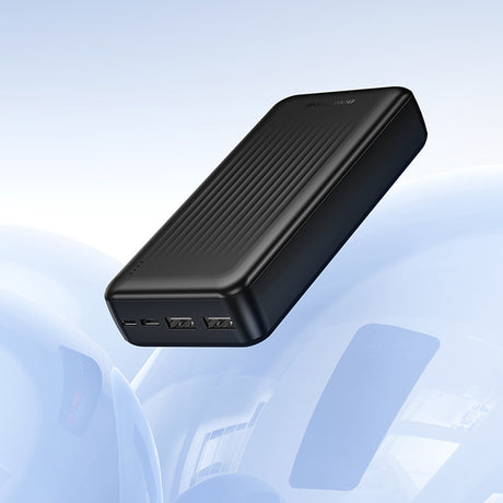 Baterie externa Borofone (BJ78A), 2 x USB, USB-C, Micro-USB, LED Indicator, 20000mAh, Negru