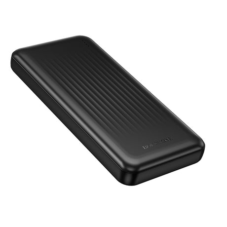 Baterie externa Borofone Clever Series (BJ78), 2x USB, USB-C, Micro-USB, LED Indicator, Fast Charge, 10000mAh, Negru