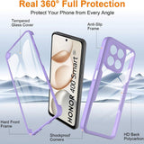 Folie de protectie Techsuit ColorVerse 360 Series + compatibil cu Honor 400 Smart 5G / 400 Smart 4G / X7d 4G, Mov