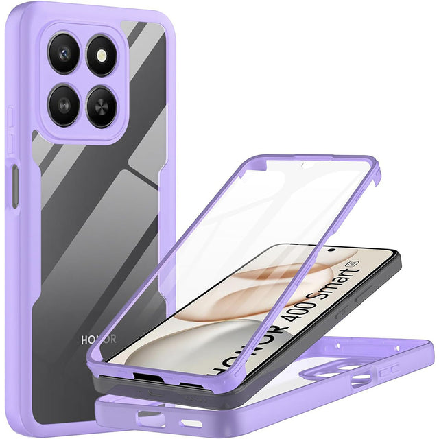 Folie de protectie Techsuit ColorVerse 360 Series + compatibil cu Honor 400 Smart 5G / 400 Smart 4G / X7d 4G, Mov