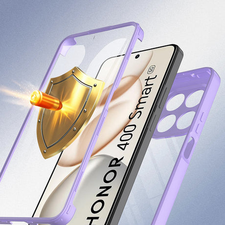 Folie de protectie Techsuit ColorVerse 360 Series + compatibil cu Honor 400 Smart 5G / 400 Smart 4G / X7d 4G, Mov