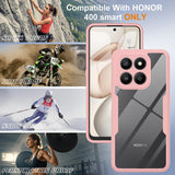 Folie de protectie Techsuit ColorVerse 360 Series + compatibil cu Honor 400 Smart 5G / 400 Smart 4G / X7d 4G, Roz