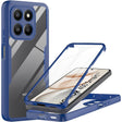 Folie de protectie Techsuit ColorVerse 360 Series + compatibil cu Honor 400 Smart 5G / 400 Smart 4G / X7d 4G, Albastru