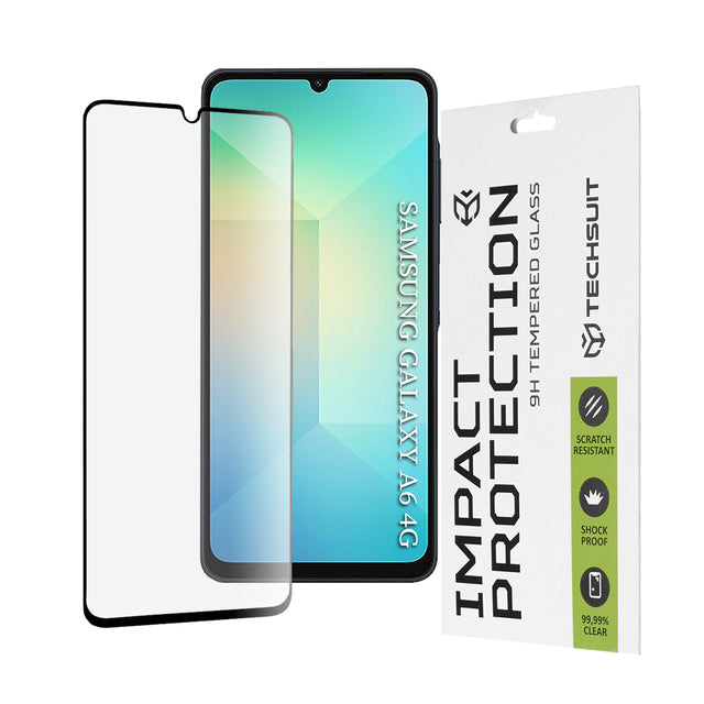 Folie de protectie Techsuit 111D Full Cover / Full Glue Glass compatibil cu Samsung Galaxy A06 4G / A06 5G / A07 4G / A07 5G, Negru