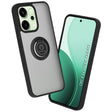 Husa de protectie Techsuit Glinth compatibil cu Oppo Reno14, Negru