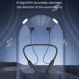 Casti Yesido (YSP21), Magnetic, Neckband Design, with Bluetooth V5.3, 280mAh, Type-C, Negru