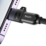 Adaptor Yesido OTG Adapter (GS30), Micro-USB to Lightning, 480Mpb/s, Aluminum Alloy, 12W, Gri