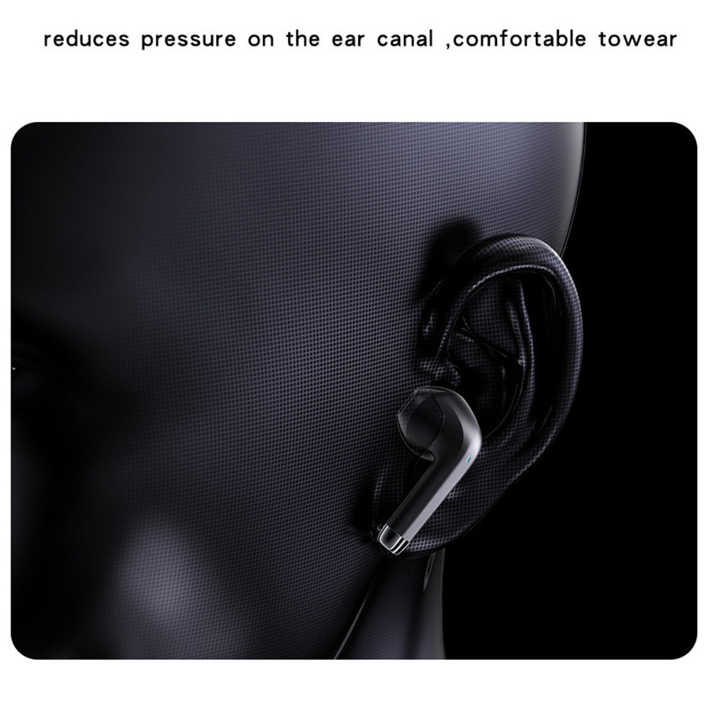 Casti Yesido (TWS21), with Bluetooth V5.3, Half-In-ear Design, Touch Control, Noise Cancelling, 320mAh, Negru