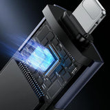 Adaptor Yesido Adapter (GS38), Lightning to TF Card, for iPhone, iPad, 480Mbps, 4K, LED indicator, Gri