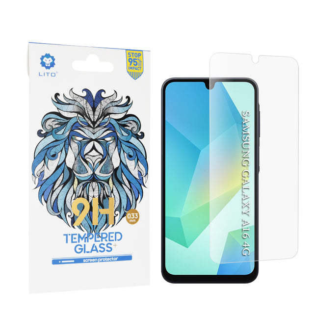 Folie de protectie Lito 2.5D Classic Glass compatibil cu Samsung Galaxy A16 4G / A16 5G / A17 4G / A17 5G, Transparent