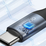 Adaptor Yesido Audio Cable Adapter (YAU38), Type-C to Jack 3.5mm, Nylon, Aluminum Alloy, 15cm, Negru