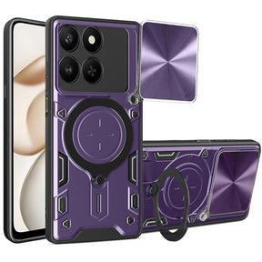 Husa de protectie Techsuit CamGuard Pro compatibil cu Honor 400 Smart 5G / 400 Smart 4G / X7d 4G, Mov