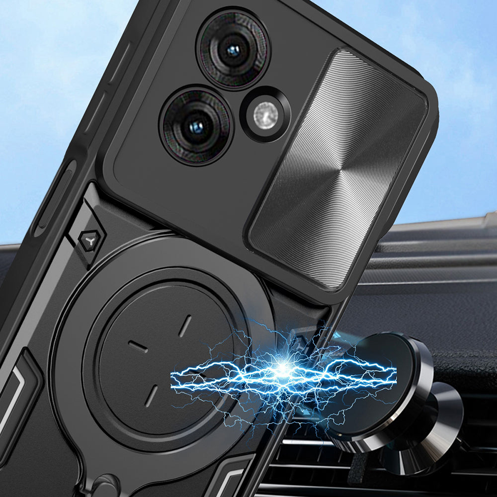 Husa de protectie Techsuit CamGuard Pro compatibil cu Motorola Moto G06, Negru