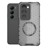 Husa de protectie Techsuit HoneyComb Shield MagSafe compatibil cu Xiaomi Redmi 15 4G / Redmi 15 5G, Negru