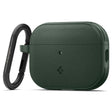 Casti Spigen Protection Case Vault (ACS09827), for Apple AirPods Pro 3, Air Space Technology, Aluminum Holder, Bleumarin Green