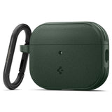 Casti Spigen Protection Case Vault (ACS09827), for Apple AirPods Pro 3, Air Space Technology, Aluminum Holder, Bleumarin Green