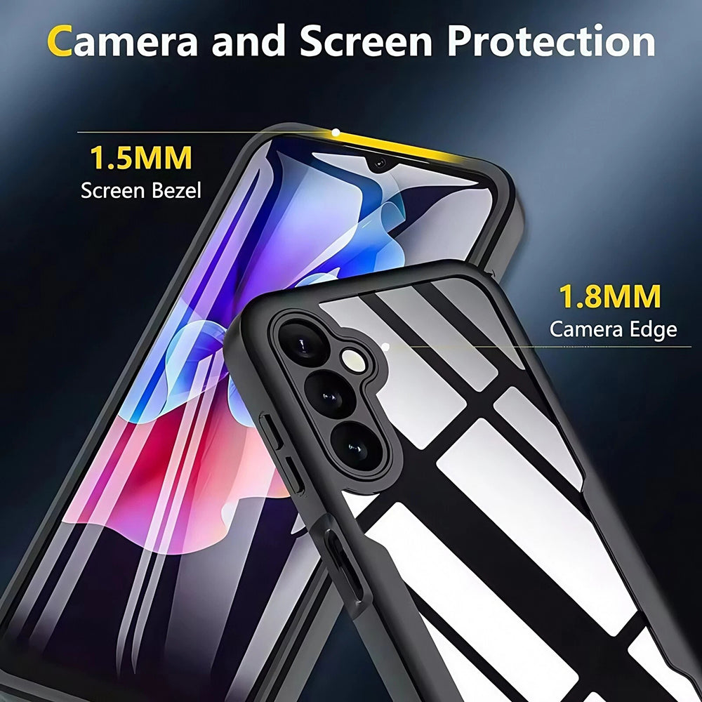 Folie de protectie Techsuit ColorVerse 360 Series + compatibil cu Xiaomi 15T Pro, Negru