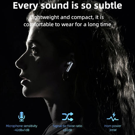 Casti Yesido (TWS23), with Noice Cancelling, Touch Control, Bluetooth V5.3, In-ear Design, 300mAh, Negru