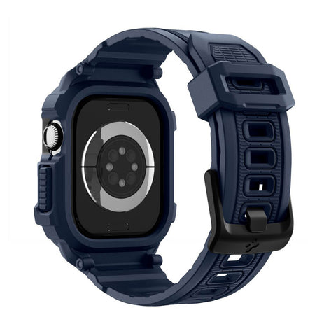 Accesoriu smartwatch Spigen Rugged Armor Pro V2 (ACS10495) compatibil cu Apple Watch 10 42mm / Watch 11 42mm, Bleumarin