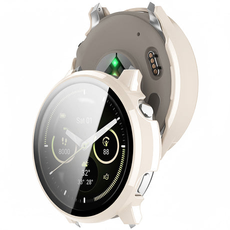 Folie de protectie smartwatch Techsuit Defense360 Pro + Screen Protector compatibil cu Garmin Venu 4 41mm, Bej