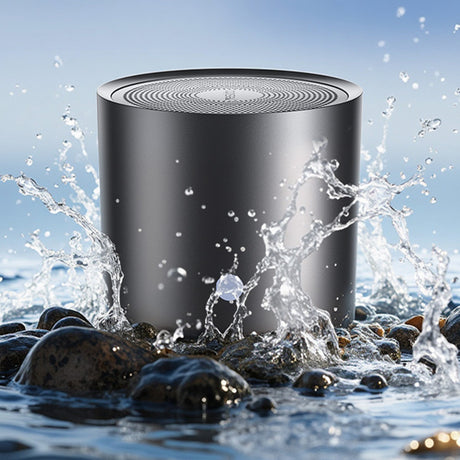 Casti Yesido Wireless Speaker (YSW30), Bluetooth 5.0, Bass Diaphragm, Ultra Mini Size, IPX5 Waterproof, Type-C, 700mAh, Negru