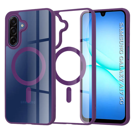 Husa de protectie Techsuit MagSafe Pro compatibil cu Samsung Galaxy A17 5G / A17 4G / M17 / F17, Mov