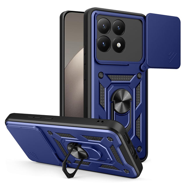 Husa de protectie Techsuit CamShield Series compatibil cu Xiaomi 15T, Albastru