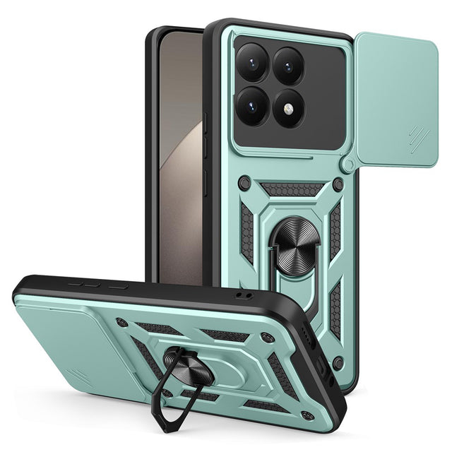 Husa de protectie Techsuit CamShield Series compatibil cu Xiaomi 15T, Verde