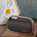 Casti Yesido Wireless Speaker (YSW31), RGB Lighting Effect, Bluetooth 5.0, 80W, 8000mAh, Waterproof, Negru