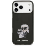 Husă Karl Lagerfeld IML Aquarelle MagSafe mov pentru iPhone 17 Pro