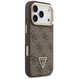 Husa de protectie Guess compatibil cu iPhone 17 Pro Max, Maro