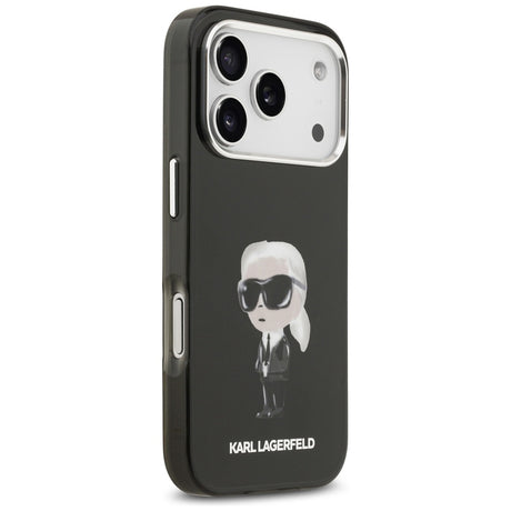 Husa de protectie Karl Lagerfeld IML Aquarelle MagSafe (KLHMP17LHMKIAQOK) compatibil cu iPhone 17 Pro, Karl Ikonik