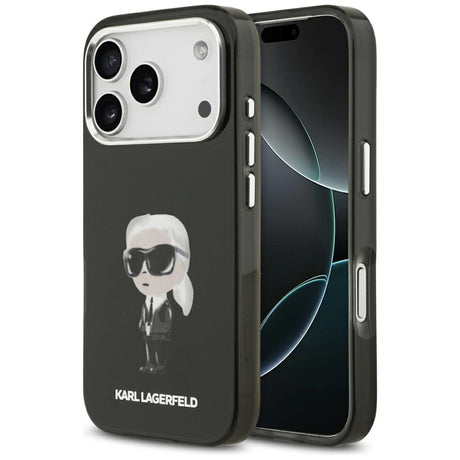 Husa de protectie Karl Lagerfeld IML Aquarelle MagSafe (KLHMP17LHMKIAQOK) compatibil cu iPhone 17 Pro, Karl Ikonik