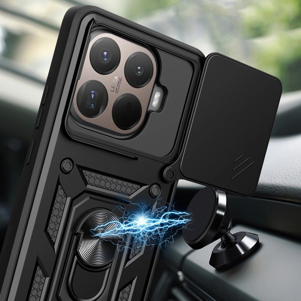 Husa de protectie Techsuit CamShield Series compatibil cu Xiaomi 15T Pro, Negru