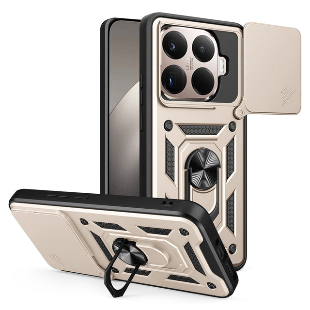 Husa de protectie Techsuit CamShield Series compatibil cu Xiaomi 15T Pro, Auriu
