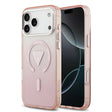 Husa de protectie Guess IML Gradient Triangle Logo MagSafe (GUHMP17XHGTMLCGP) compatibil cu iPhone 17 Pro Max, Roz