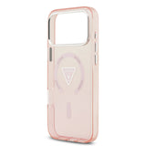 Husa de protectie Guess IML Gradient Triangle Logo MagSafe (GUHMP17XHGTMLCGP) compatibil cu iPhone 17 Pro Max, Roz
