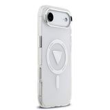 Husa de protectie Guess IML Gradient Triangle Logo MagSafe (GUHMP17MHGTMLCGT) compatibil cu iPhone 17 Air, Transparent