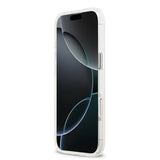 Husa de protectie Guess IML Gradient Triangle Logo MagSafe (GUHMP17MHGTMLCGT) compatibil cu iPhone 17 Air, Transparent